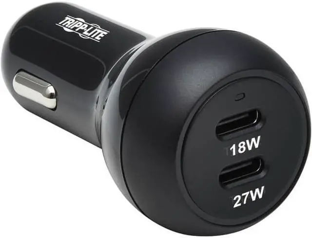 Main image of Tripp Lite USB Dual-Port Car Charger Black U280C0245W2B