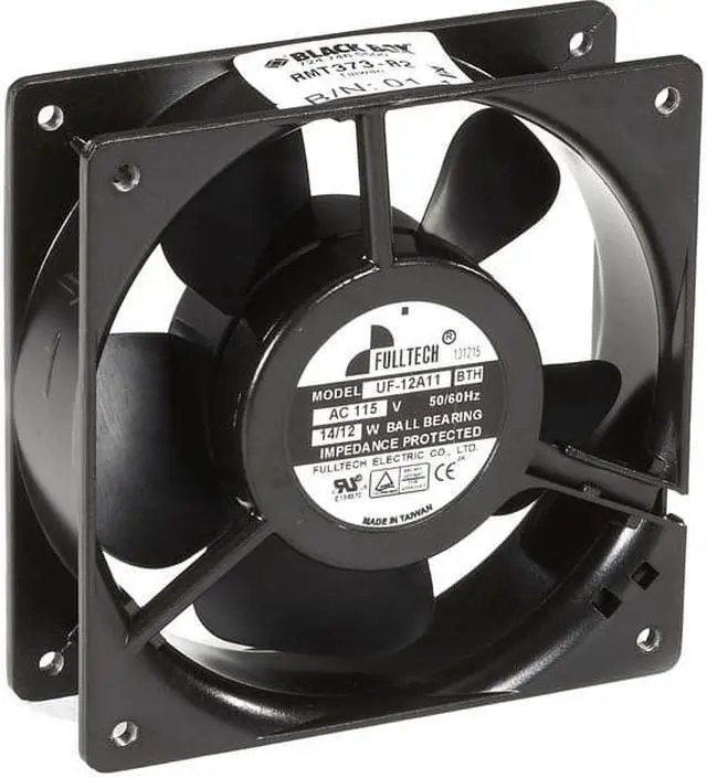 Alt view image 3 of 4 - Black Box RMT373-R2 4.5" Cooling Fan for Low-Profile Secure Wallmount Cabinets