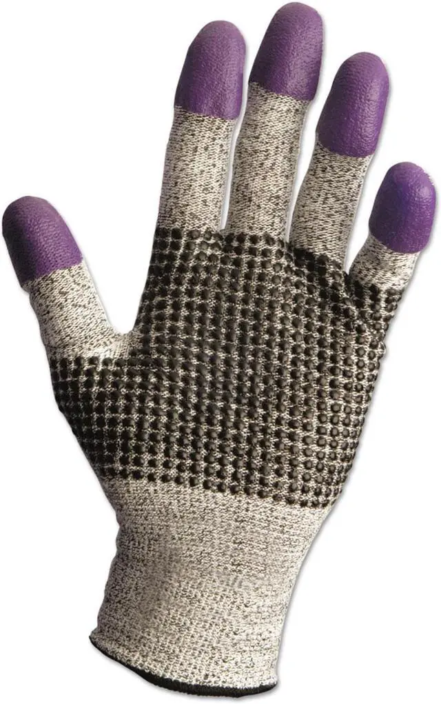 Alt view image 3 of 8 - KIMBERLY-CLARK 97432 Cut Resistant Gloves,Purple,L,PR