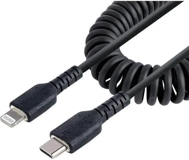 Main image of StarTech.com RUSB2CLT1MBC Black Lightning Cables - 3.28 ft.