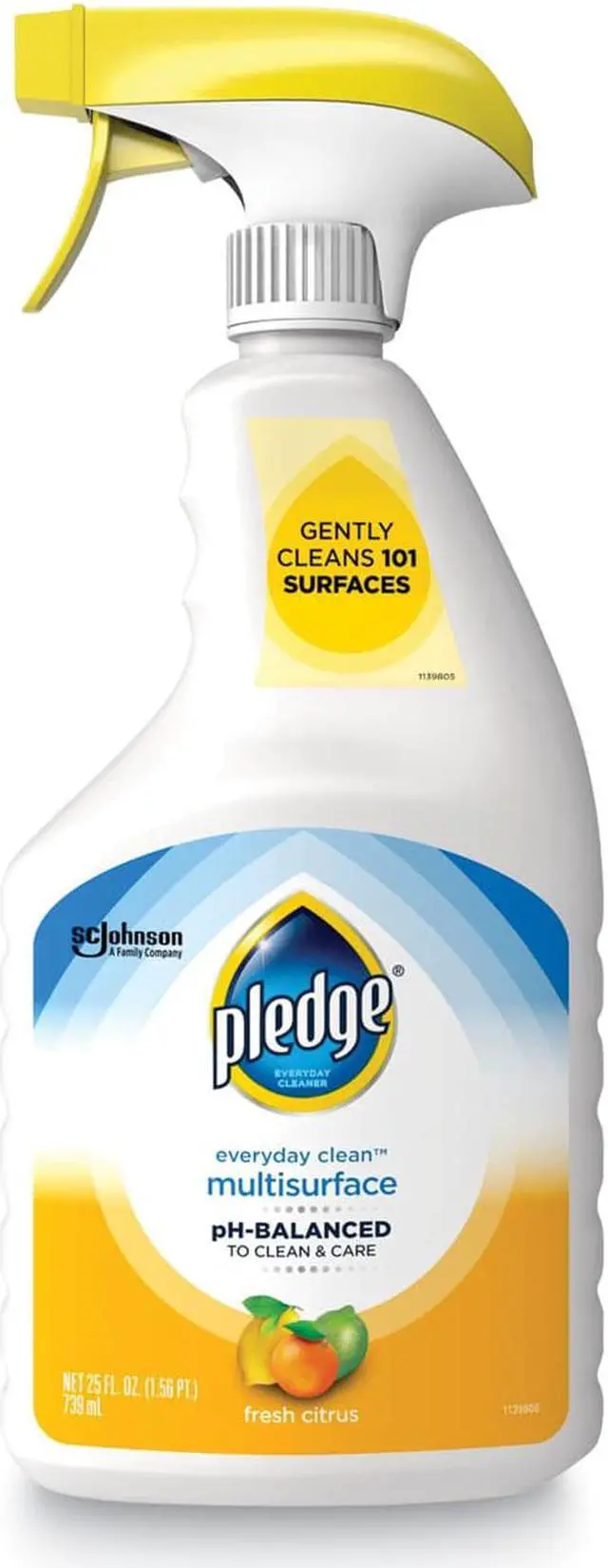 Main image of pH-Balanced Everyday Clean Multisurface Cleaner Clean Citrus Scent 25 oz Trigger Spray Bottle 6/Carton 336283