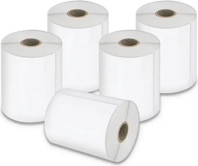 Alt view image 3 of 20 - DYMO 2026404 Extra-Large Shipping Labels for LabelWriter Label Printers, White, 4'' x 6'', 5 Rolls of 220