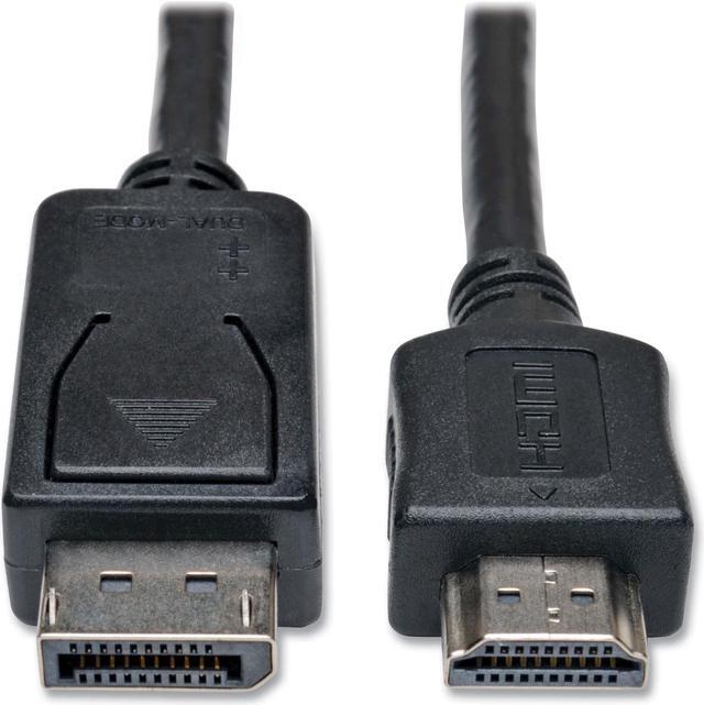 Alt view image 8 of 12 - Tripp Lite P582-003 Tripp Lite DisplayPort to HD Cable Adapter HDCP 1080P M/M 3' 3ft - DisplayPort/HDMI for Monitor, TV, Audio/Video Device - 3 ft - 1 x DisplayPort Male Digital Audio/Video - 1 x HDMI