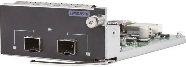 Alt view image 3 of 6 - HPE 5130/5510 10GBE SFP+ 2P MODULE