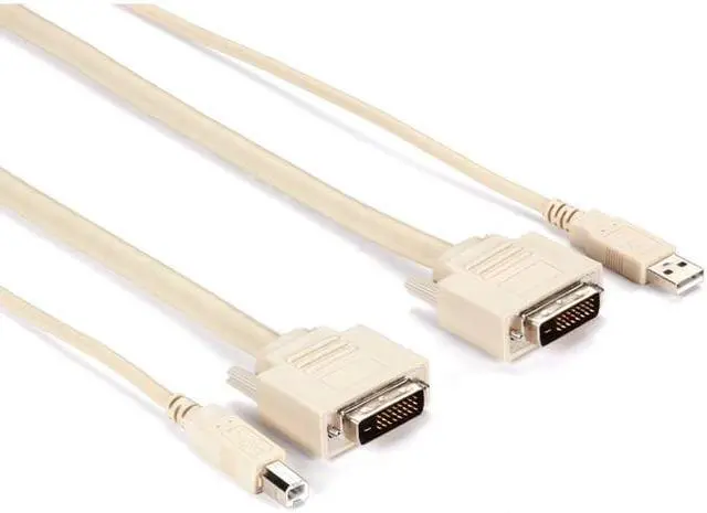 Alt view image 3 of 6 - Black Box ServSwitch DVI/USB Cable, 6-ft. (1.8-m)