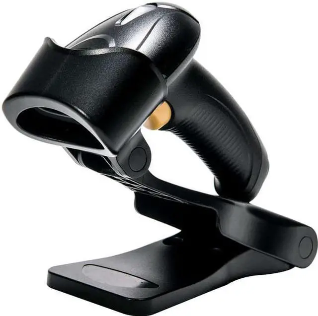 Main image of Star Micronics Wireless Bluetooth 1D/2D Barcode Scanner - Black - Wireless Connectivity - 1D, 2D - Imager - Bluetooth - Black - Stand Included - IP42