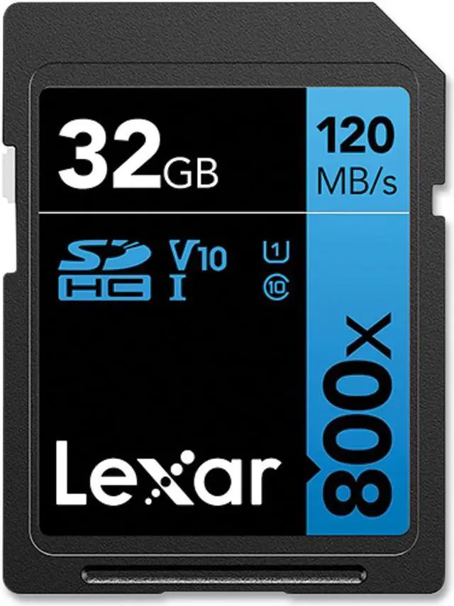 Alt view image 10 of 20 - Lexar LSD0800032G-BNNNU High-Performance 800x 32GB  SDXC UHS-I Cards, Up to 120MB/s Read, for Point-and-Shoot Cameras