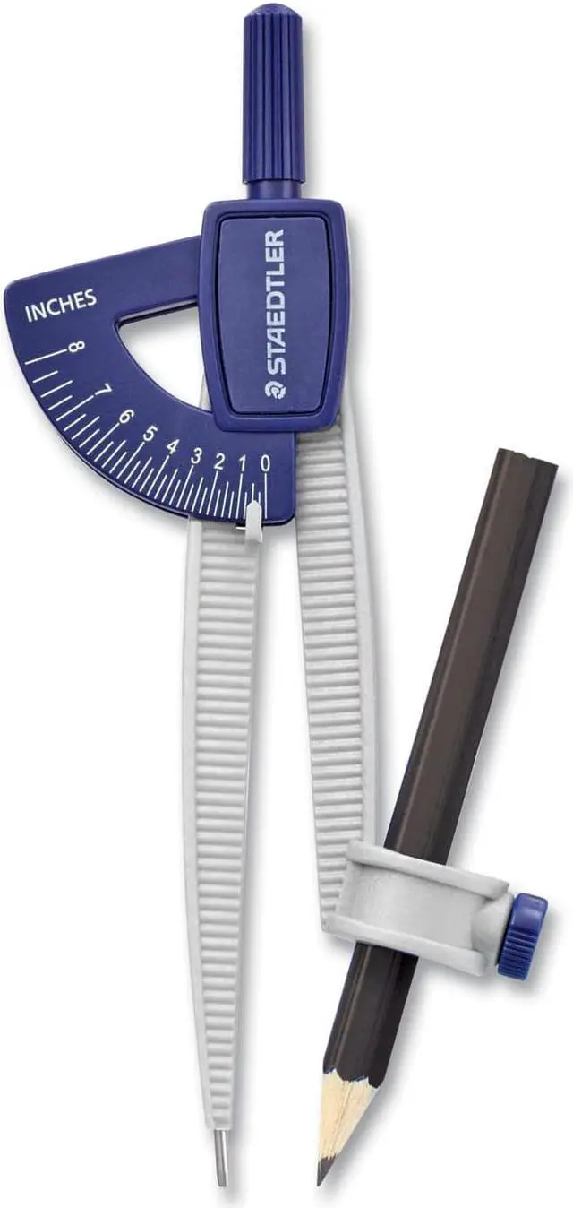 Alt view image 6 of 6 - Staedtler Student Compass w/Pencil