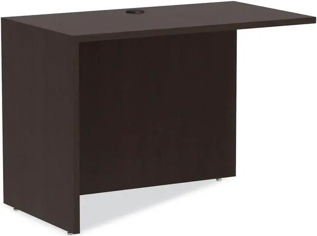 Alt view image 10 of 20 - Alera Valencia Series Reversible Return/Bridge Shell 42w x 23 5/8d Espresso