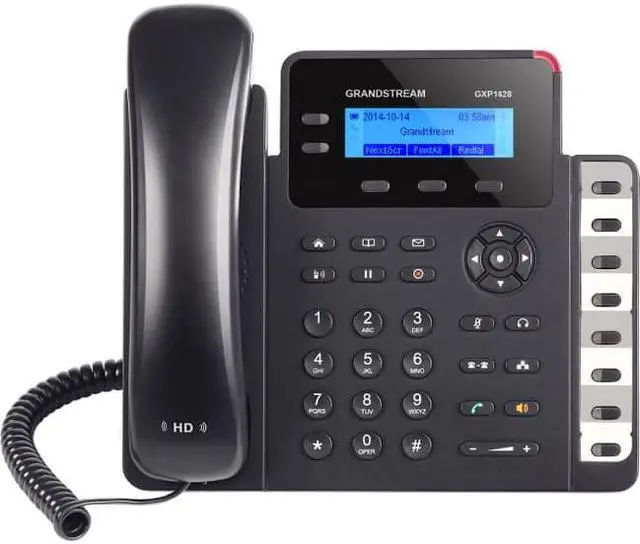 Alt view image 4 of 4 - GRANDSTREAM GXP1628 SMALL BUSINESS IP PHONE 2 SIP