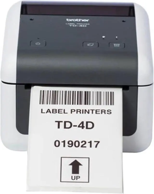 Main image of Brother TD4520DN 4.3" 300dpi Desktop Network Thermal Label Printer