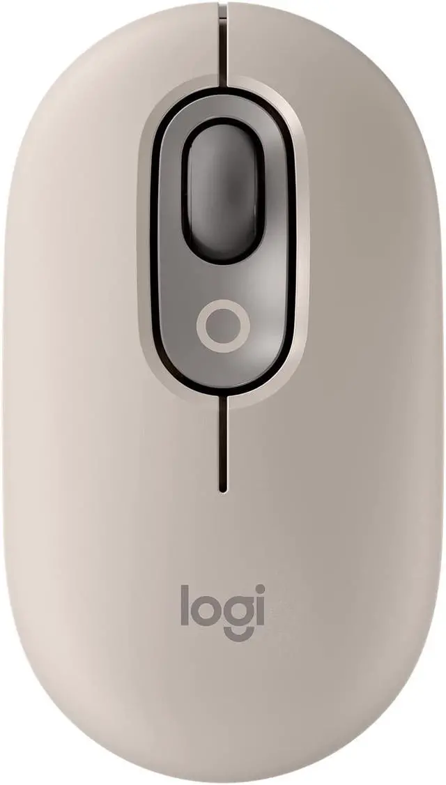Alt view image 7 of 17 - Logitech POP Wireless Mouse with Customizable Emoji - Wireless - Bluetooth - Mist - Scroll Wheel