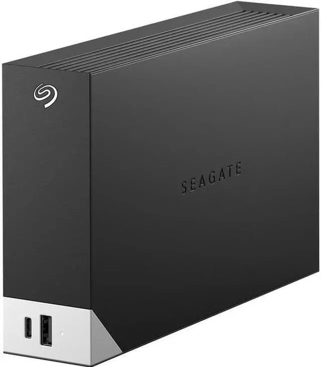 Alt view image 6 of 19 - Seagate One Touch STLC14000400 14 TB Hard Drive - 3.5" External - SATA (SATA/600) - Black - USB 3.0 Micro-B