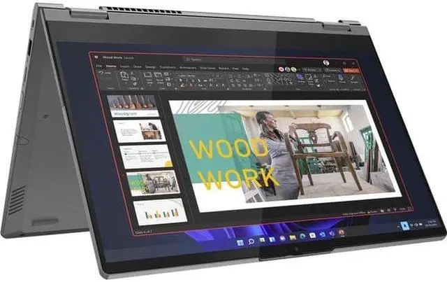 Alt view image 7 of 18 - Lenovo ThinkBook 14s Yoga G2 IAP 21DM003NUS 14" Touchscreen Notebook - Full HD - 1920 x 1080 - Intel Core i7 12th Gen i7-1255U Deca-core (10 Core) - 16 GB Total RAM - 8 GB On-board Memory - 512 G