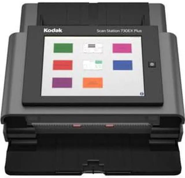 Main image of Kodak Scan Station 730EX Plus - Document scanner - Duplex -  - 600 dpi x 600 dpi - up to 70 ppm (mono) / up to 70 ppm (color) - ADF (75 sheets) - up to 6000 scans per day - Gigabit LAN