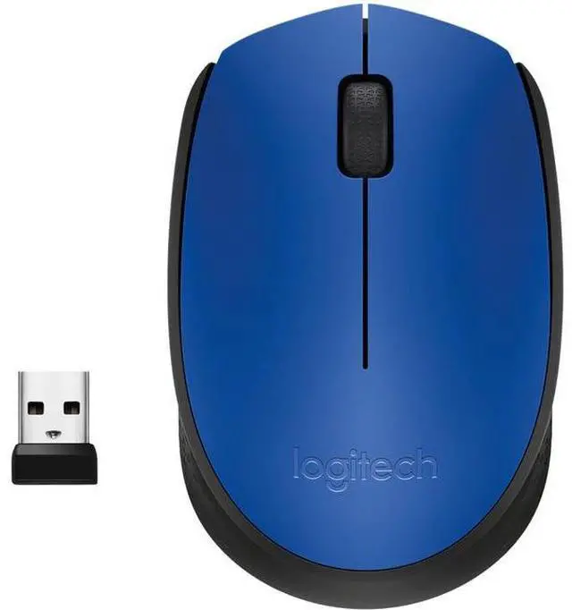 Alt view image 12 of 20 - Logitech M170 Wireless Mouse for PC, Mac, Laptop, 2.4 GHz with USB Mini Receiver, Optical Tracking, 12-Months Battery Life, Ambidextrous - Blue