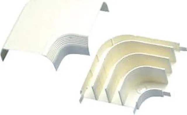 Alt view image 3 of 4 - Panduit Right Angle,Off White,PVC,Elbows  T70RAIW