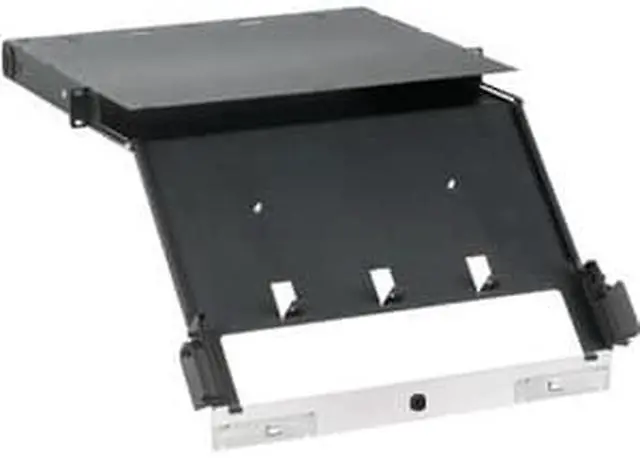 Alt view image 3 of 5 - Panduit - FCE1U - Panduit FCE1U Blank Patch Panel - 1U High - 19 Wide - Rack-mountable