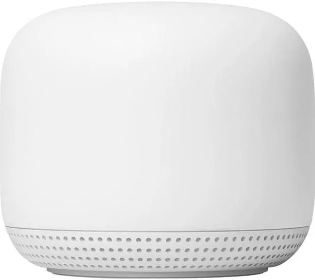 Alt view image 10 of 18 - Google Nest Wifi Point with Google Assistant 1-Pack Snow - 1600 square feet coverage - 768 MB RAM & 512 MB Flash - Capacitive touch controls - Bluetooth? 5.0 - Compatible with previous generation