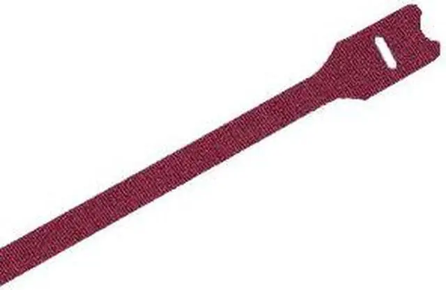 Alt view image 5 of 7 - PANDUIT HLTP2I-X12 8" L, 0.50" W, Maroon Nylon Hook-and-Loop Cable Tie, PK 10