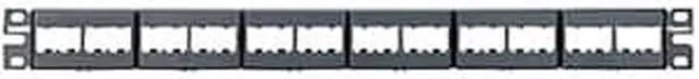 Alt view image 2 of 3 - Panduit Patch Panel Stainless Steel CPP24WBLY