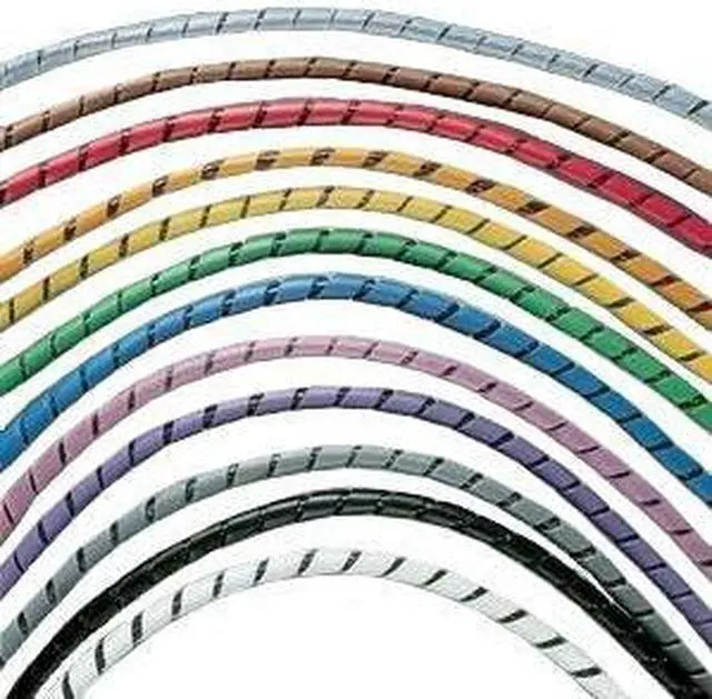 Main image of PANDUIT 0.5" x 10ft Spiral Wrap Black T50FX0