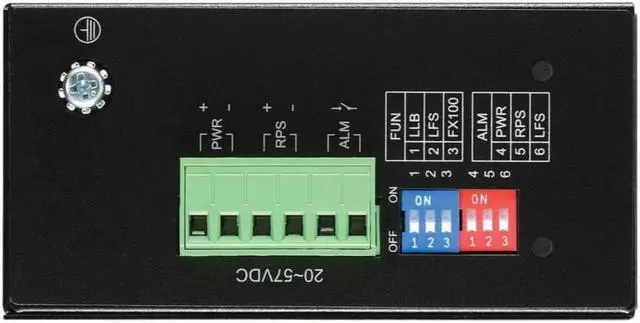 Alt view image 2 of 11 - Tripp Lite DC Power Hardened Gigabit to Fiber Media Converter N785H01SFPD