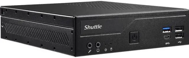 Alt view image 8 of 13 - Shuttle XPC slim DH610 Barebone System - Slim PC - Socket LGA-1700 - 1 x Processor Support - Intel H610 Chip - 64 GB DDR4 SDRAM DDR4-3200/PC4-25600 Maximum RAM Support - 2 Total Memory Slots - Serial