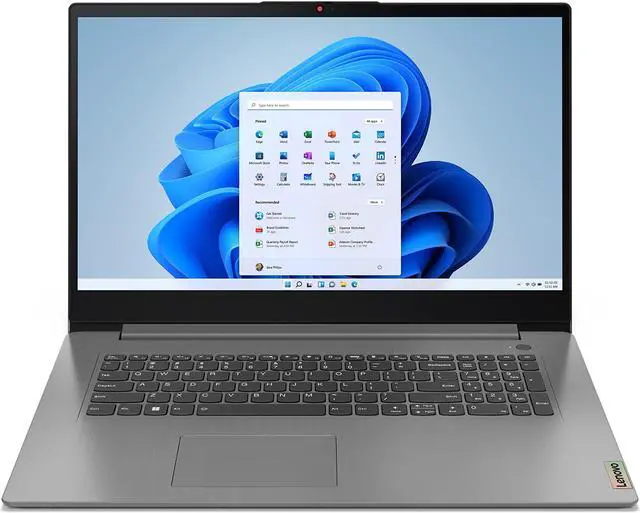 Alt view image 7 of 15 - Lenovo - 2022 - IdeaPad 3 - Travel Laptop Computer - AMD Ryzen 5 - 17.3" FHD Display - 8GB Memory - 512GB Storage - Windows 11 Home