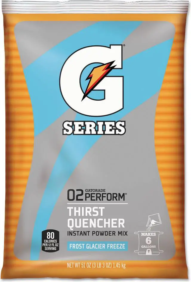 Alt view image 3 of 3 - Original Powdered Drink Mix Glacier Freeze 51oz Packet 14/Carton QUA33676
