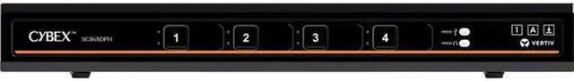 Alt view image 2 of 3 - Vertiv SC845DPHC-400 Cybex SC800 Secure KVM