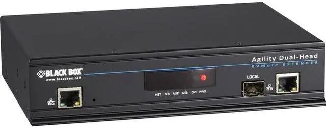 Alt view image 4 of 4 - Black Box Network Services ACR1020A-T DVI-D USB 2.0 KVM Dual Head Transmitter ACR1020A-T