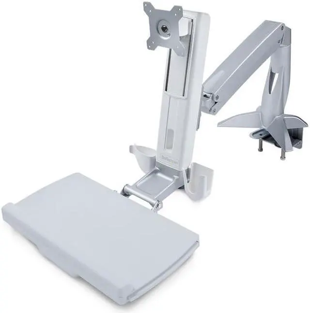 Main image of StarTech Sit-Stand Monitor Arm Keyboard Tray Desk Mount up to 27" SITSTANDARM1MS