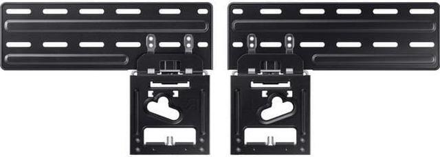 Alt view image 2 of 13 - samsung slim fit tv wall mount, compatible w/ 43- 85 q series, crystal uhd series televisions, easy installation, blends w/ any interior, minimalist look, wmn-b50eb/za, 2022, black