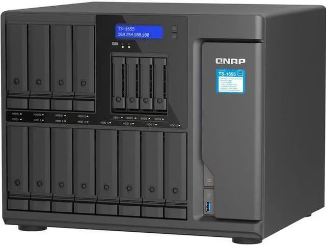 Main image of QNAP Turbo NAS TS-1655-8G SAN/NAS Storage System TS-1655-8G-US
