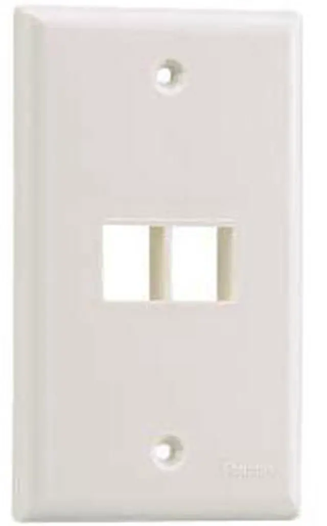 Alt view image 4 of 5 - PANDUIT 2 Socket Netkey Faceplate