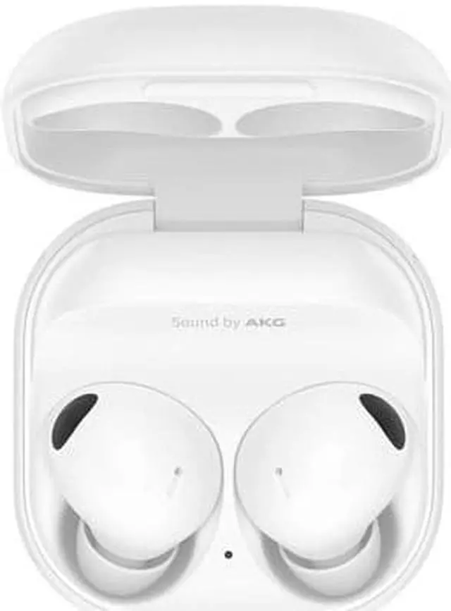 Alt view image 14 of 20 - Samsung Galaxy Buds2 Pro True Wireless Earbud Headphones  White SM-R510NZWAXAR