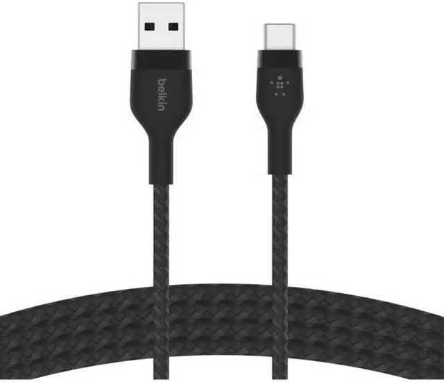 Main image of Belkin CAB010bt2MBK Black BoostCharge Pro Flex USB-A to USB-C Cable