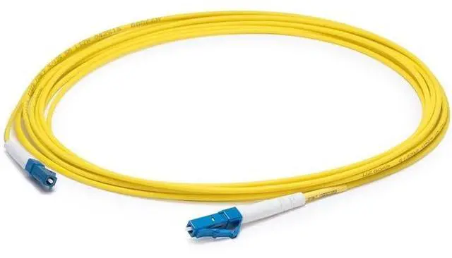Alt view image 5 of 6 - THIS IS A 5M LC (MALE) TO LC (MALE) YELLOW SIMPLEX RISER-RATED FIBER PATCH CABLE