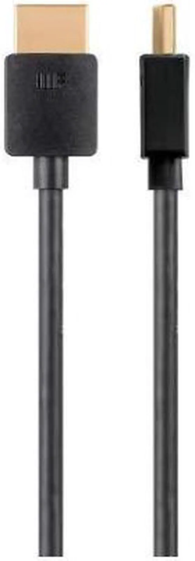 Alt view image 6 of 6 - Monoprice HDMI Cable - 3 Feet - Black (5 Pack) Certified Premium, High Speed, 4K@60Hz HDR, 18Gbps 36AWG YUV 4:4:4, Compatible with UHD TV / PS4 Pro / Xbox Series X & S and More - Ultra Slim Series