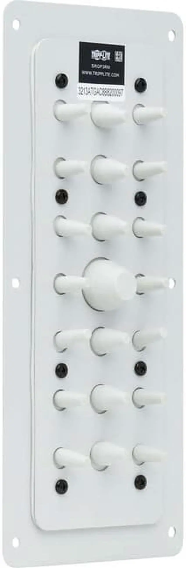 Main image of Tripp Lite SmartRack Cable Entry Gland Plate for NEMA-Rated Enclosure Cabinets, 21-Port Membrane - Cable Entry Plate - Metal