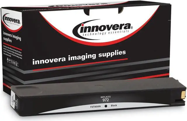 Alt view image 7 of 7 - Innovera ufactured Black Ink Replacement for 972 (F6T80AN) 3500 Page-Yield