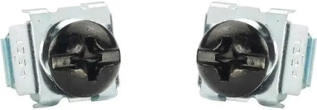 Alt view image 2 of 3 - Panduit Screw - Rail Screw, Cage Nut - Steel - Black