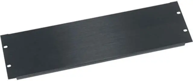 Alt view image 3 of 3 - Middle Atlantic Products BL3 Blank Panel, 3 RU - Aluminum Flanged