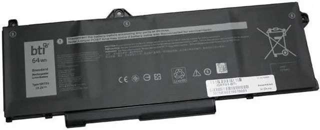 Alt view image 2 of 3 - BTI Battery - For Notebook, Gaming Notebook, Mobile Workstation - Battery Rechargeable - 4210 mAh - 64 Wh - 15.2 V