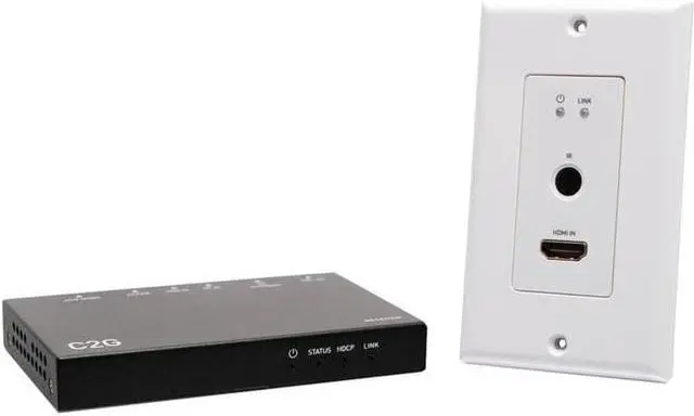 Main image of C2G 4K HDBASET HDMI RS232 WP TX TO BOX RX