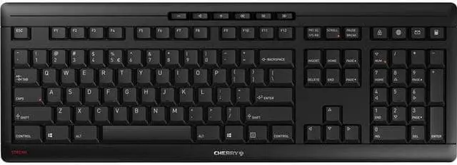 Alt view image 9 of 10 - cherry stream keyboard wireless - sx scissors mechanism - gs approval - qwerty (wireless)
