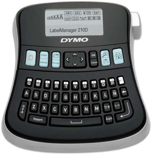 Alt view image 5 of 5 - Dymo LabelManager 210D Desktop Label Maker (1738345) 2175085