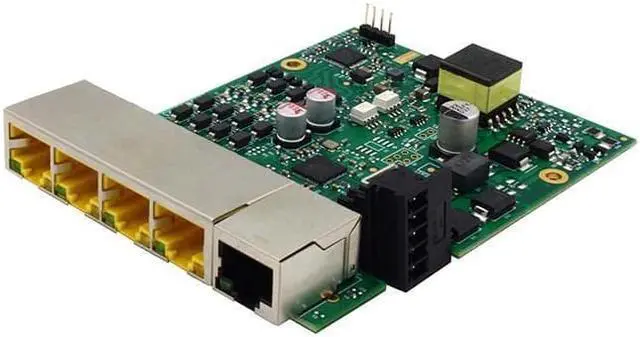 Main image of EMBEDDED 4 PORT POE FAST 10/100 10/100 +1 ETHERNET PORT -40F +158F