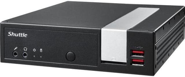 Alt view image 3 of 8 - Shuttle XPC slim DL20NV2 Barebone System - Slim PC - Socket BGA-1338 - 1 x Processor Support - Intel Celeron N4505 Dual-core (2 Core) - Intel Chip - 16 GB DDR4 SDRAM DDR4-2933/PC4-23466 Maximum RAM Su
